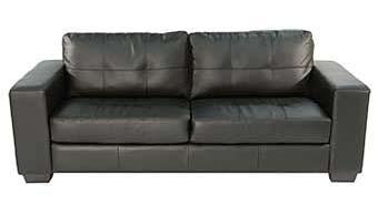 SPECIALTY FURNITURE Black Bonded Leather Loveseat (60 long x 36 wide x 33 high) 9211 $399.