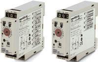 Solid-state Timer H3DE CSM_H3DE_DS_E_3_2 DIN Track Mounted, Standard 22.5-mm Width Timer Range A wide AC/DC power supply range (24 to 230 VAC/DC) reduces the number of timer models kept in stock.