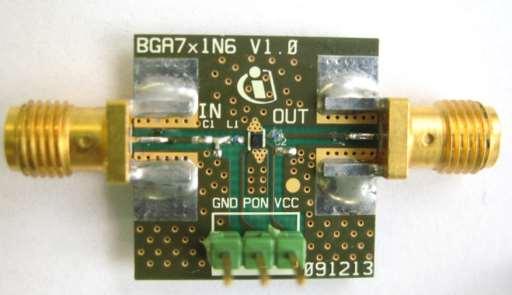 5 Evaluation Board and Layout Information BGA7M1N6 Evaluation Board and Layout Information In this