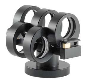 The Filters Holder with 90 Flip is made of black anodized aluminium and brass screws. Acceptable filters Suitable filters diameter, mm Clear aperture diameter, mm Weight, kg 990-0415 5 5.4 3 0.