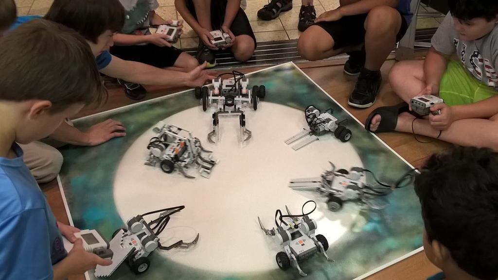 Robotics Club (prerequisite Mindstorms I or equivalent) Tuition: $80 (discounted to $60 with a parent volunteer) Session I: Sept 1,8,22,29, Oct 6 Thursdays 4:00 7:00 Session I: Oct 13, 20, 27, Nov 3
