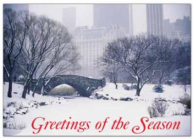 Arctic Greetings The warmest wishes of the season can come from the