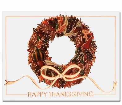 Thanksgiving Cards Bountiful Harvest Enjoy the bounty of