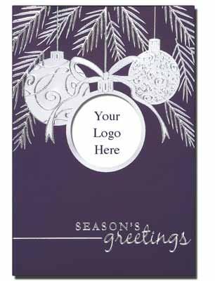Gold & Silver Snowflakes Logo Put your company logo front &