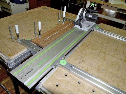 The Festool Parallel Guides Take Guided Rail Cutting and Routing to a Whole New Level Text and photos by Jerry Work Copyright 2009, The Dovetail Joint Those familiar with the Festool guided rail