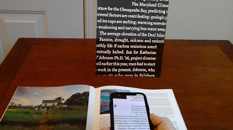 Natural reading experience Easier to