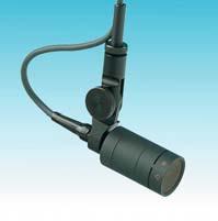 he variable condenser miniature microphone system consists of several active microphone capsules with different directional characteristics, an output stage, and numerous accessories.