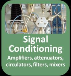 Signal Routing & Conditioning Add filtering,