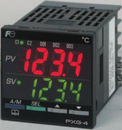 PX series digital temperature controller MICRO-CONTROLLER X ( mm) DATA SHEET PXG PXG is a compact size temperature controller of front panel size mm.