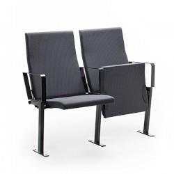 FORM Form is designed by Jukka Setälä. It has a completely upholstered seat and back. Construction: Steel tube 30 x 40 mm. The seat works with counterweight placed above seat inside the upholstery.