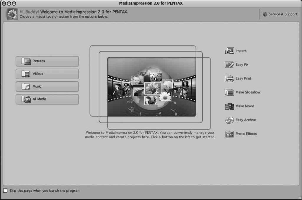 6 Click [Import]. The import screen appears. For subsequent steps, refer to Step 6 and 7 on p.215.