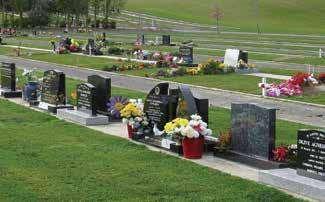 Families may decorate grave sites in this area providing they take responsibility for the maintenance and care of the site. An ash berm is also available in this area. Section O.