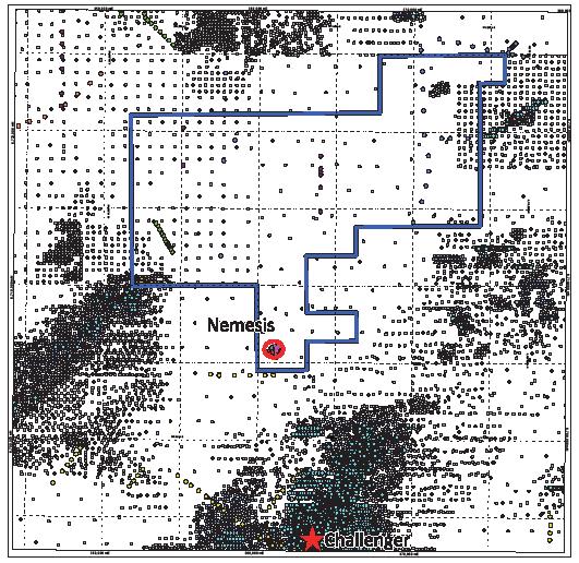 Challenger North Gold - SA EL4971 265 sq km Woomera Green Zone Close to Challenger gold mine Poorly explored Shallow alluvial cover