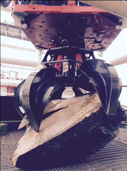 Remote Operated Grab Excavator Boulder + UXO removal / Subsea Recovery / Salvage / Survey / Mattress Lay Maritime