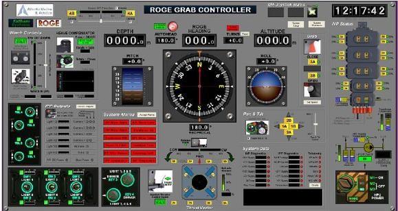 ROGE ROV TOPSIDE CONTROL (upgraded August 2016) Heading, pitch &