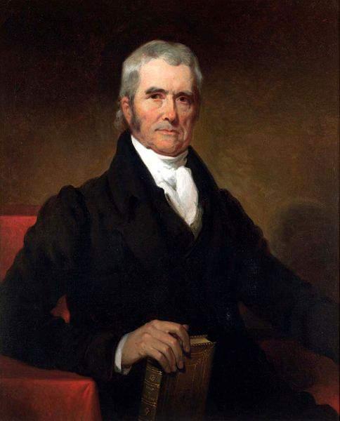 The Supreme Court, led by Chief Justice John Marshall, supported the power of the national government.