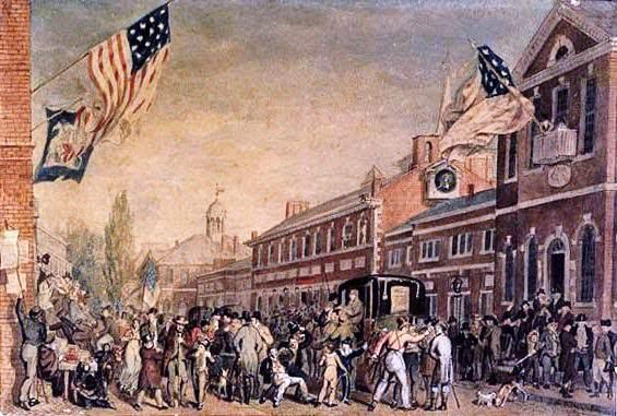 With the War of 1812 over, Americans celebrated the Fourth of July with special joy in 1815.