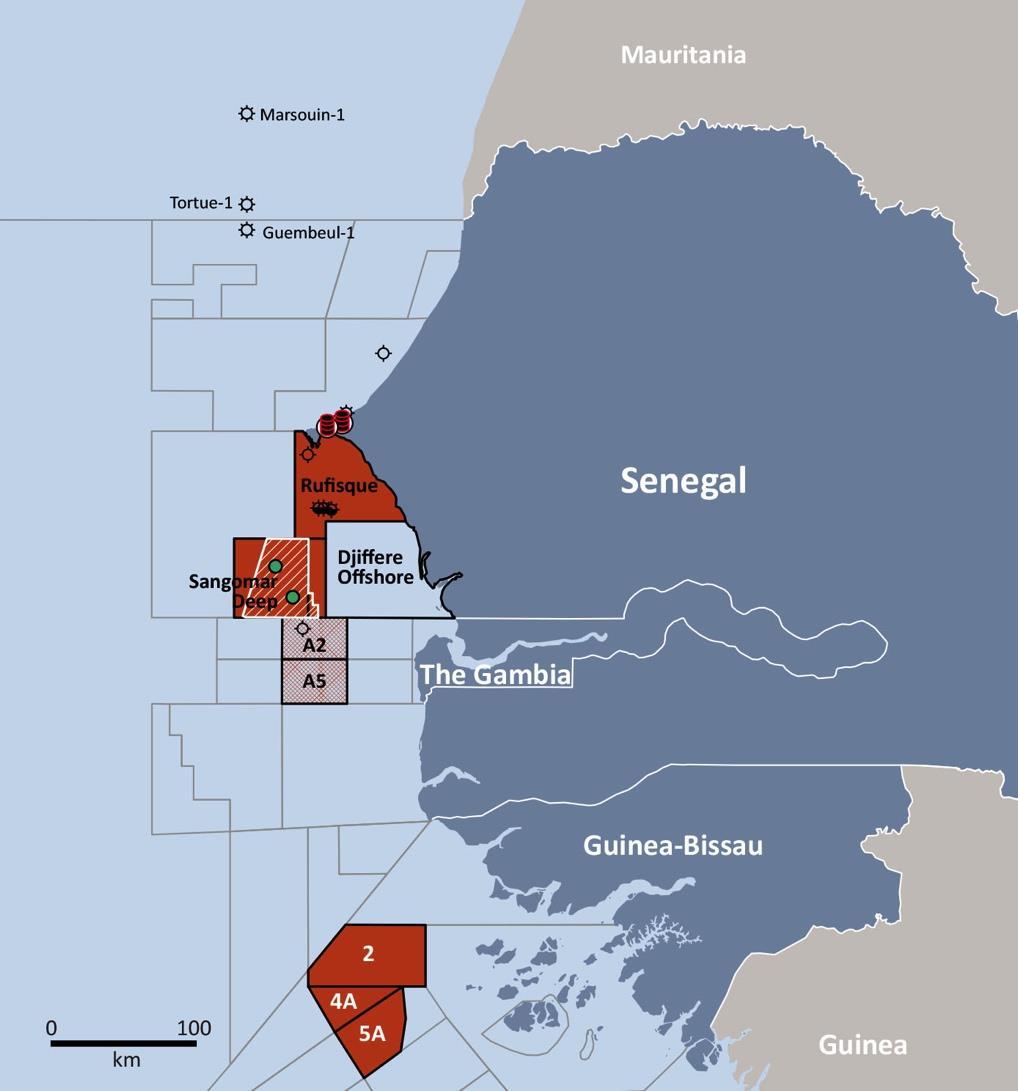 FAR in Senegal FAR in Senegal since 2006 Basin opening FAN-1 and SNE-1 oil discoveries, 2014 SNE ranked as worlds largest oil discovery in 2014 JV invested ~ US$800M in three years 9 deep water