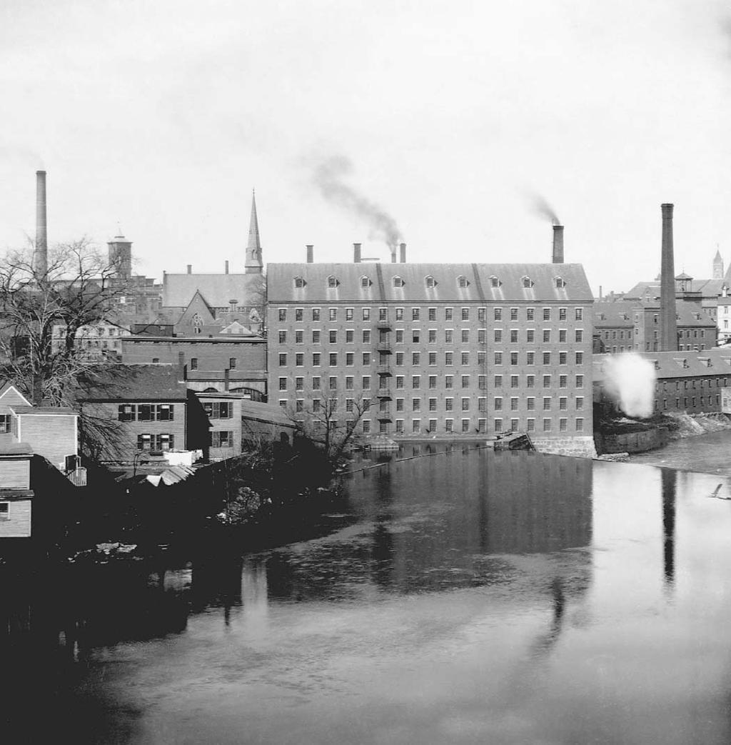 Textile mills in Lowell, Massachusetts. (ª CORBIS.