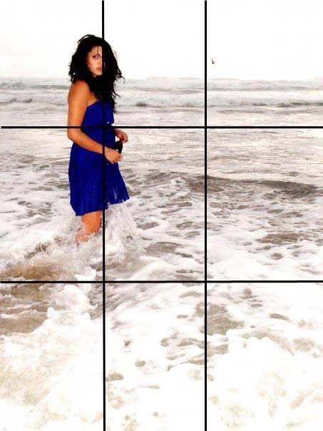Rule of Thirds Your camera may or may not put the grid lines on your viewfinder. If it does not, just make sure your subject is NOT CENTERED!