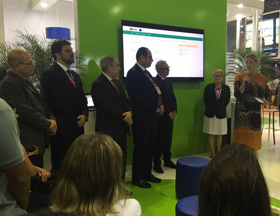 8 LAUNCH OF THE ENVIRONMENTAL DATABASE OF THE ANP The inauguration of the environmental database of the ANP, in Rio Oil & Gas, was attended by the directors of the Agency, the Environmental Licensing