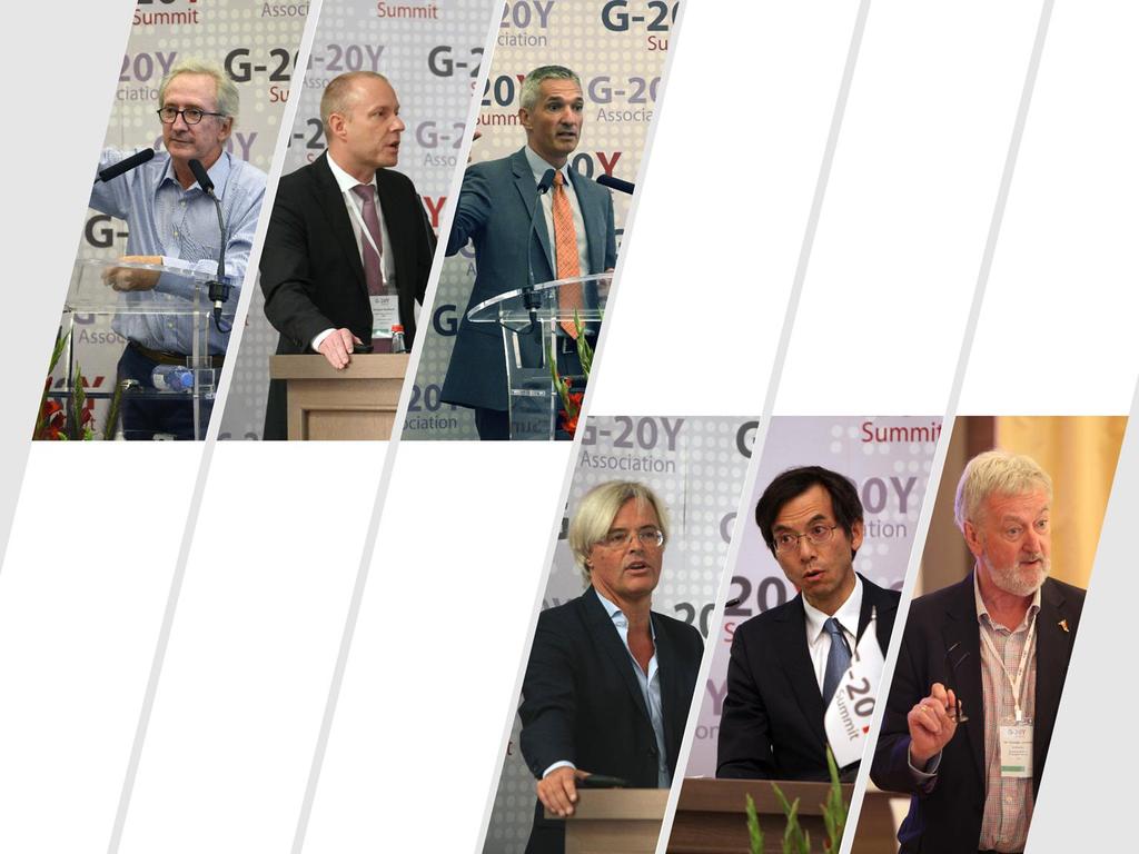 A number of the G-20Y Summit Speakers 2010-2017 Jacques Bughin Director and Senior Partner McKinsey Global Institute Dr. Yoshihiro Kawai Former Secretary General, IAIS Member of the FSB Dr.