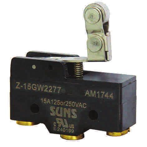 GENERAL-PURPOSE MICRO SWITCHES Z-15 SERIES