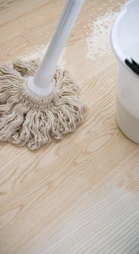 MAINTENANCE QUALITY / GRADING Daily maintenance involves vacuuming or sweeping the parquet with a soft brush. Make sure to engage the brush bar to avoid scratching.