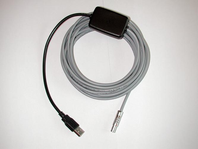 6.4 Physical interface specifications 6.4.1 USB serial data and power cables overview RS 232 MTi G cable (CA USB2G) The USB serial data