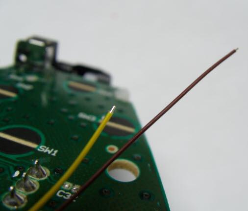 Trim your wires so they are only as long as you need, then strip the end to