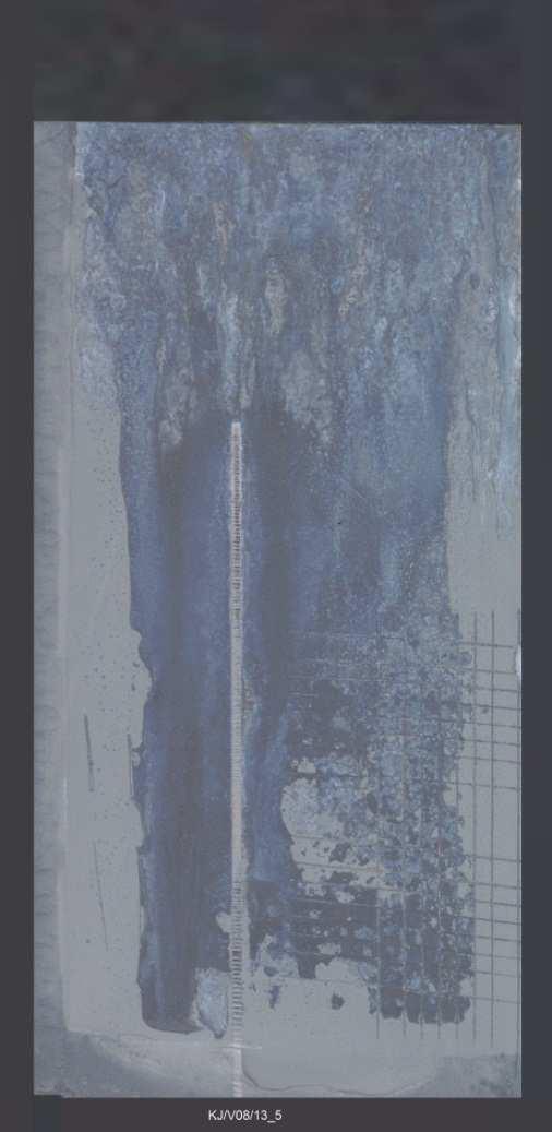 Figure 3 contains the results of the cold rolled steel plates coated with different types of zinc dust coatings after 210 hours in the salt spray chamber.