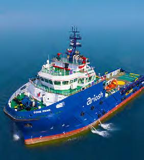 The flagship vessel, Oshe Honmi is built to provide both long and medium term offshore accommodation, topside construction support, subsea rigid pipelay and offshore lifting services.