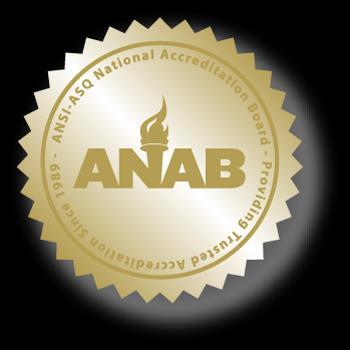 332 North Fries Ave, CA 90744 has been assessed by ANAB and meets the requirements of international standard ISO/IEC 17025:2005 and national standard ANSI/NCSL