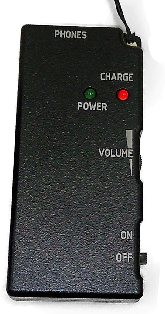 Fig.3 4.3. Battery charging of the receiver-transmitter unit is to be made with a battery charger included to the delivery set only. Using other chargers is not allowed.