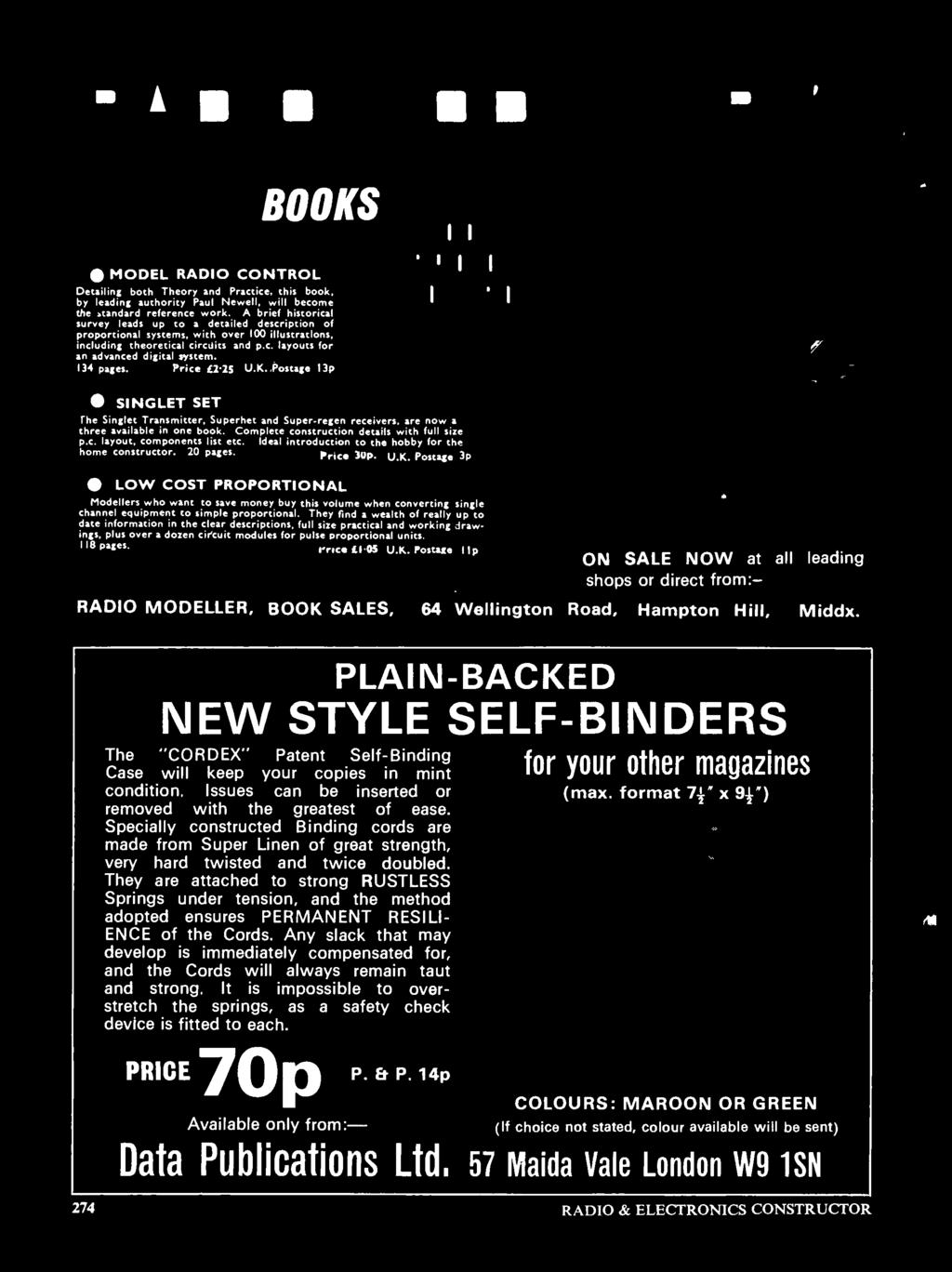 system dnitn _ Ratt,cal uemples and lull...it details three available in one book. Complete construction details with full size p.c. layout, components list etc.