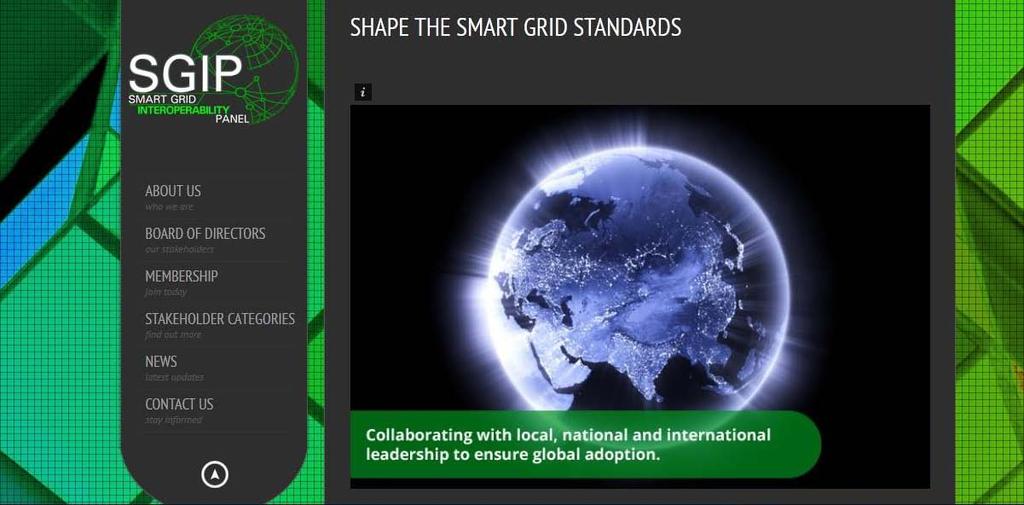 IEEE, ITU, and other national and regional standardization efforts 6 NIST Smart Grid Interoperability Panel (SGIP) Over 800 organizations, 1900 participants,