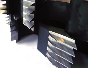 angles Weighs 100 kg and is subdivided into four segments LEUCO s p-system-profile cutter at the Dold sawmill NEW from LEUCO: HIGH PERFORmANce FINGER JOINT Cutters Short fingers of 6/7mm Ideal