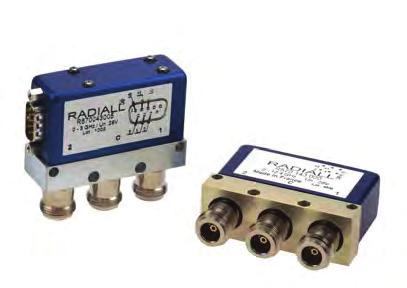 SPDT up to 18 GHz PART NUMBER SELECTION Frequency Range: 0: N up to 3 GHz 1: N up to 12.4 GHz 2: BNC up to 3 GHz 5: TNC up to 3 GHz 6: TNC up to 12.