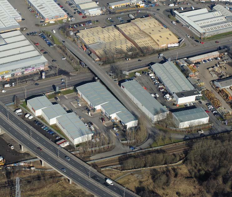 INVESTMENT SUMMARY Two prominent trade parks located next to the A1 Western Bypass. The property comprises two trade estates totalling 61,464 sq ft (5,710.