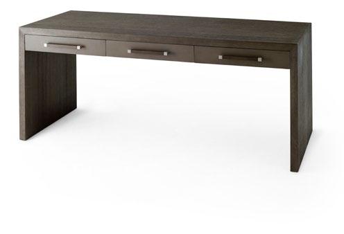 Brushed Brass Finish Accents 63 x 13 x 30 in 160 x 33 x 76.2 cm IMPRESSIONS WRITING TABLE TAS71001.