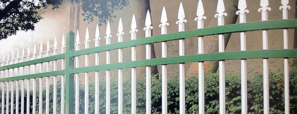 "Galvanized steel picket fence with absolute advantage over the wrought iron & stainless steel fence." Walcoom is a professional metal fencing manufacturer.