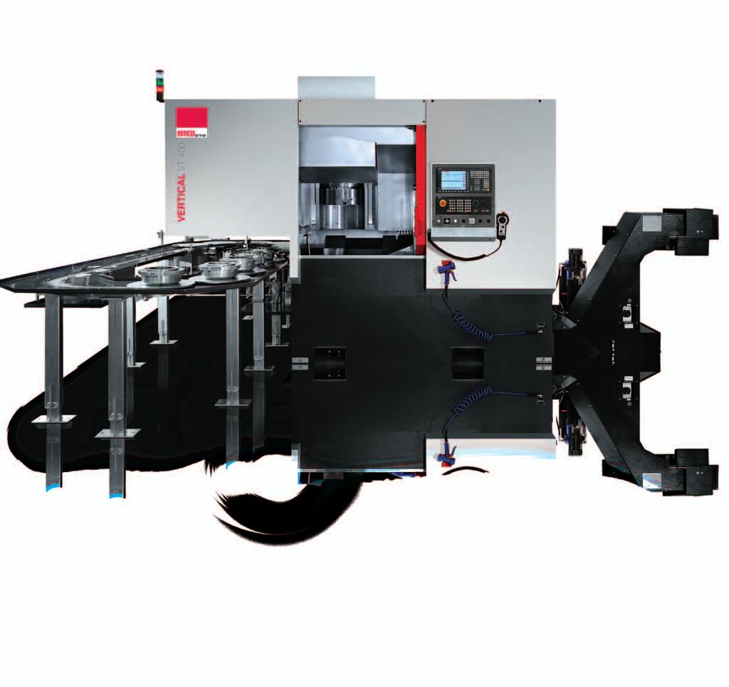 It comes, for instance, with a compact guideway concept, a linear measuring system and digital drive technology, which enables high-quality parts to be machined.