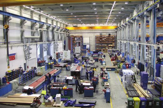 The Company specialises in development, manufacturing and sales of machine tools complemented by a wide range of services.
