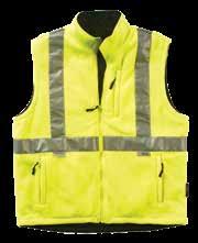 seams Concealed hood Mesh lined yoke Button closure side vents, 5XL ANSI 107-2015 Class E 3M
