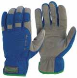 MAXI CRAFT Mechanic gloves for engineers, repair shops and construction work. The gloves are made of synthetic leather palm and spandex at the back.