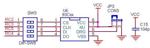 ) / - ) # schematic of SPI Communication Module này chủ yếu cho thấy giap thức I2C thông qua việc truy cập thiết bị ngoại vi EEPROM 24CXX.