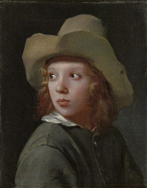 Page 3 of 8 Rendered with red and brown earth tones and a light that catches his Comparative Figures glistening blue eyes and parted lips, Michael Sweerts s Portrait of a Young Boy with a Hat evokes
