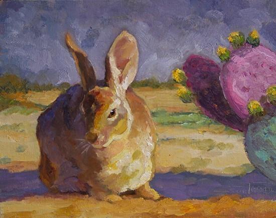 A Desert Friend Sarah Webber - Oil Take a simple subject and maximize it with
