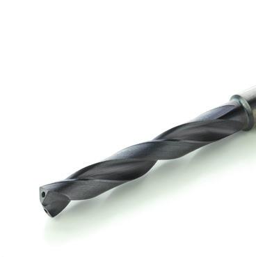 solid-carbide Feedmax -P and its new geometry and advanced coating technology.