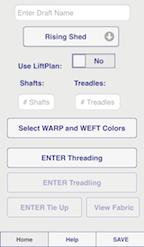 The WIF n Proof Design Center Defining the Draft Choosing your Colors Entering Threading Defining Repeats Entering Treadling Enter the Tie Up Save the File How to Edit a Current Draft Convert to a